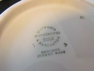 SIGNED WEDGWOOD QUEENS WARE LAVENDER ON CREAM TEAPOT PLAIN SMOOTH EDGE 5
