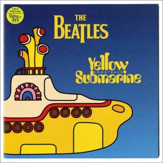 The Beatles 1999 Yellow Submarine Songtrack Lp Yellow Vinyl (uk)