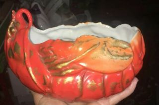 Large Royal Bayreuth Lobster Bowl