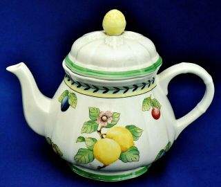 Villeroy & Boch French Garden Fleurence 4 Cup Teapot With Lid