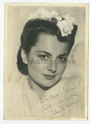 Olivia De Havilland - Classic Hollywood Actress - Autographed 5x7 Photograph
