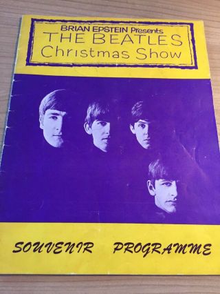 The Beatles 1963/1964 Christmas Show Programme (uk)