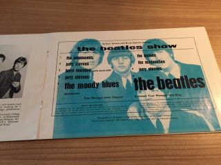 The Beatles Show 1965 Concert tour programme,  poster 2