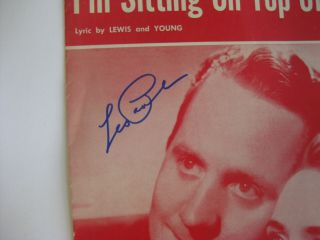 LES PAUL - Rare AUTOGRAPHED 1953 SHEET MUSIC - HAND SIGNED By GUITAR LEGEND PAUL 2