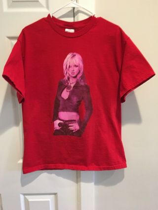 Britney Spears 2001 Rare Concert Tee Shirt.  The Britney Tour.  Large