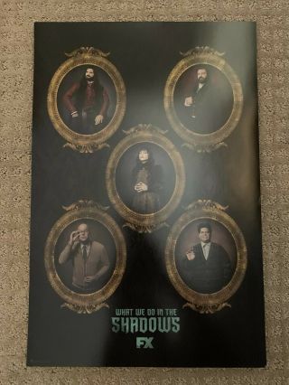 Sdcc 2019 What We Do In The Shadows Poster 12 " X18 " Comic Con Exclusive Fox