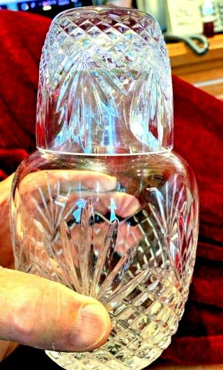 Vintage Waterford Crystal Bedside Carafe Amd Tumbler Set