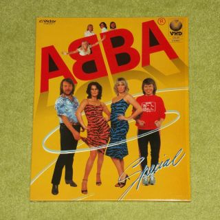 Abba Special - 1983 Japan Vhd Video Disc Still In Shrink (vhm58013) [laserdisc]