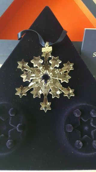 Swarovski Crystal,  Christmas Snowflake Ornament,  A.  E 2004,  Art No 631562