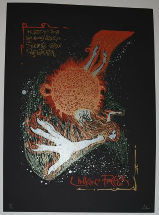 Linkin Park Concert Poster By Malleus