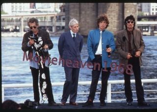 The Rolling Stones Band Vintage 35mm Slide Transparency 6483 Photo
