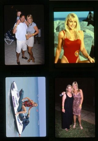 Vintage Gena Lee Nolin Baywatch Actress Sheena Model Slides 35mm Transparency