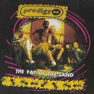 Prodigy Fat Of The Land Vintage Large T - Shirt From Late 90 