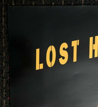 LOST HIGHWAY 24x24 promo poster DAVID LYNCH Nine Inch Nails MARILYN MANSON nin 2