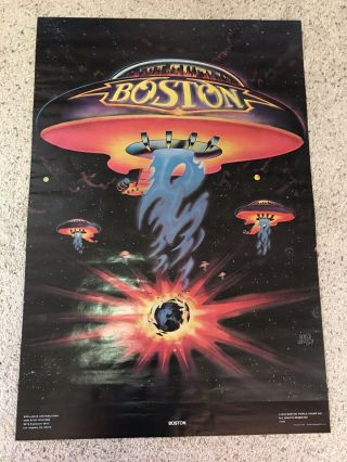 Boston Rock Band Debut Album Cover