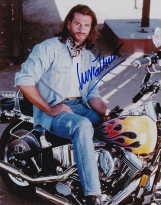 Lorenzo Lamas In - Person Authentic Autographed Photo Sha 11148