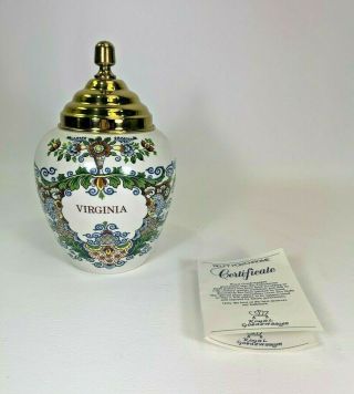Delft Royal Goedewaagen Tobacco Ginger Jar Virginia 200/ 1000