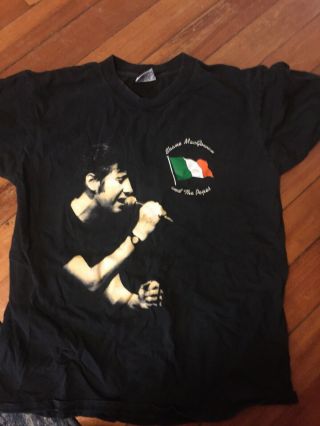 Rare Shane MacGowan and the Popes 1995 US Tour Shirt Size L 4