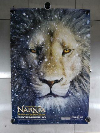 Narnia Voyage Of The Dawn Treader Ds Movie Poster 2010 27 " X40 " Family