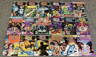 1980 - 1982 Marvel Star Trek The Motion Picture Comics 1 - 18 Full Set