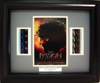 The Passion Of The Christ Framed Movie Film Cell Jim Caviezel