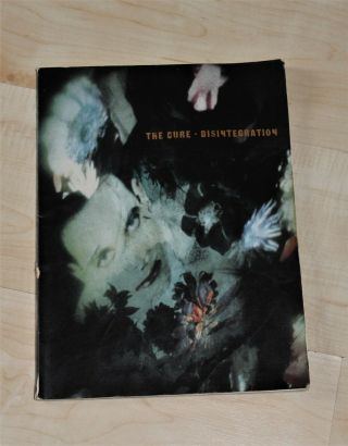 The Cure Disintergration Music Tab Book Very Rare 1991 Tom Sheenan Pics