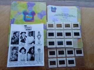 2001 The Proud Family Disney Channel Tv Press Kit - 1 Photo,  18 Color Slides Rare