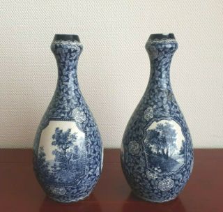 - Antique VILLEROY & BOCH FLAMAND - ART DECO - Set Vases 2