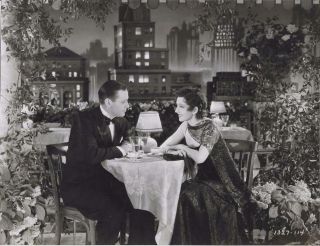 Claudette Colbert & Herbert Marshall In " Secrets Of A Secretary " 1931 Movie Still