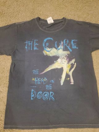 The Cure Head On The Door T Shirt Vintage 80s Goth Fits Like Mens Small