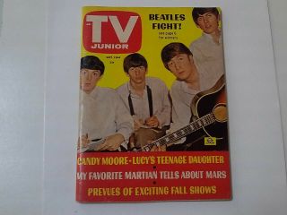 Tv Junior 1964 The Beatles Cover/photos Also Marx Frankenstein,  Tv Shows 66 Pages