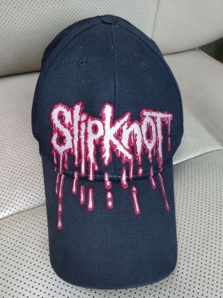 Slipknot Vintage Mens Hat Cap Black Rare Rock Nu Metal