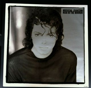 Michael Jackson.  Man In The Mirror.  2 - Track 12 " Vinyl.  Epic 1987.  Quincy Jones.