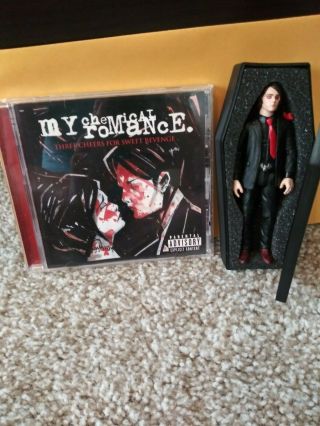 My Chemical Romance action figure Gerard Way lead vocalist rare collectible 7