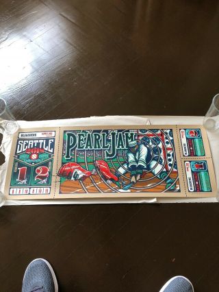 Pearl Jam Seattle Artist Print Signed & Numbered Poster