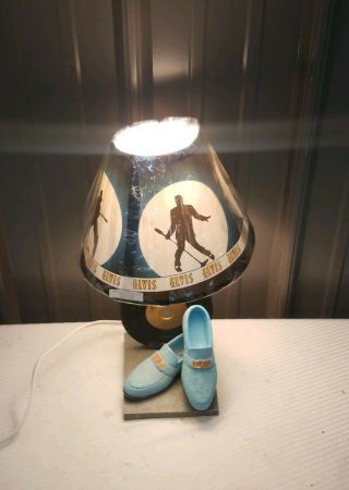 Vintage Elvis Presley Blue Suede Shoes 