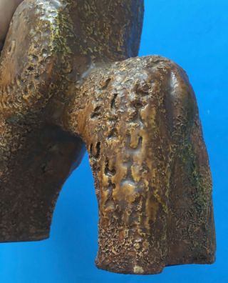 RARE - Aldo Londi Bitossi Horse & Warrior Rider Italy Figure Statue 7