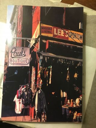 Beastie Boys Paul’s Boutique Anniversary Book Rare Ad Rock Mca