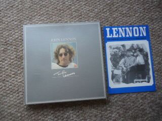 V.  Rare John Lennon 8x Tape Boxset Lp Size Beatles Ono Band Mind Games,  Some Time