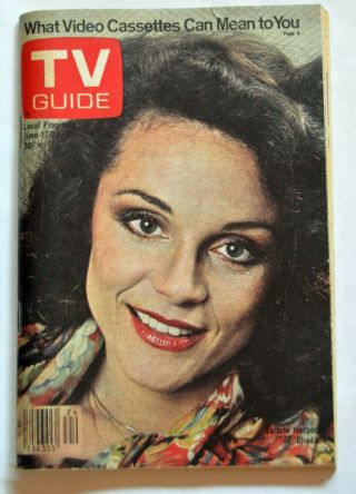 Valerie Harper Of " Rhoda " 1978 Cinci - Dayton Tv Guide - Exc/nr Classic