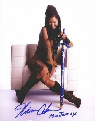Playboy Model Hiromi Oshima Signed Sexy 8x10 Photo - Proof - - Certificate - (b205