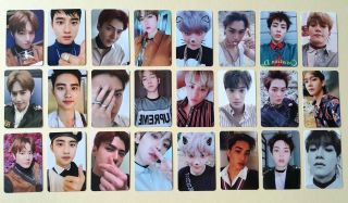 EXO 5th Album Don ' t Mess Up My Tempo Official Photocard Photo Card & Postcard 3