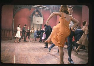 West Side Story Richard Beymer Natalie Wood Cast Dancing Transparency