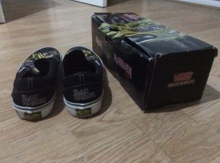 Iron Maiden Vans Slip On Shoes Killers Rare Limited Edition Size 10 2