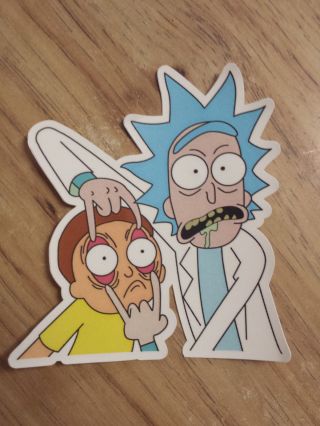 Rick And Morty Tv Cartoon Rick Holding Morty 