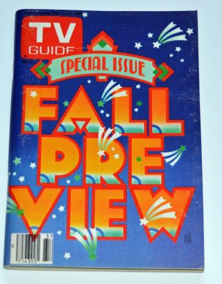 1980 Fall Preview Tv Guide - Magnum P.  I. ,  " Tom Hanks ",  Hill St Blues & More
