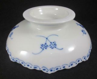 ROYAL COPENHAGEN Denmark BLUE FLUTED HALF LACE 511 Low Footed Compote 1st Qual. 7