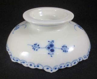 ROYAL COPENHAGEN Denmark BLUE FLUTED HALF LACE 511 Low Footed Compote 1st Qual. 8