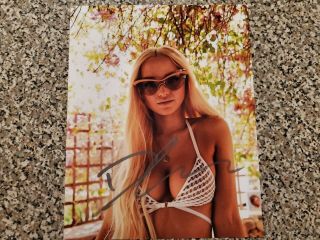 Sexy Cleavage Dove Cameron Authentic Signed Autographed 8x10 Photograph