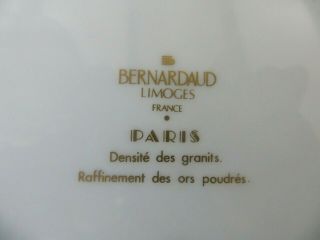 BERNARDAUD Limoges France 0978 PARIS (Geometric Nudes) DINNER PLATE 10 - 1/4 
